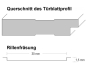 Preview: Füllungsdesigntür Arkona 1G, Weißlack Extraweiß