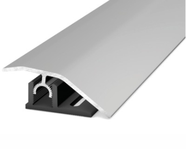 Anpassungsprofil Silber L44 für Designboden und Laminat