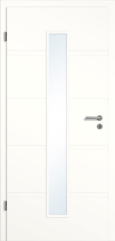 Designtür Rillo Style MO5 mit Lichtausschnitt 008M