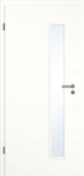 Designtür Rillo Style MO5 mit Lichtausschnitt 008S