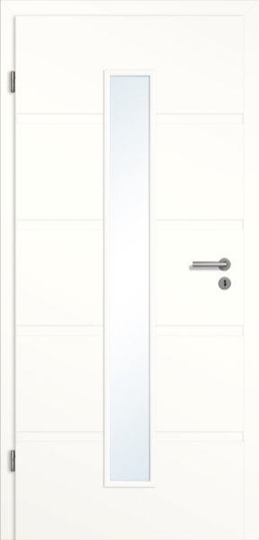 Designtür Rillo Style MO5 mit Lichtausschnitt 008M